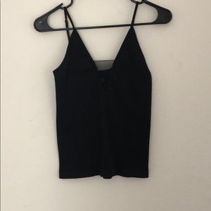Free people intimately tank with mesh detailing